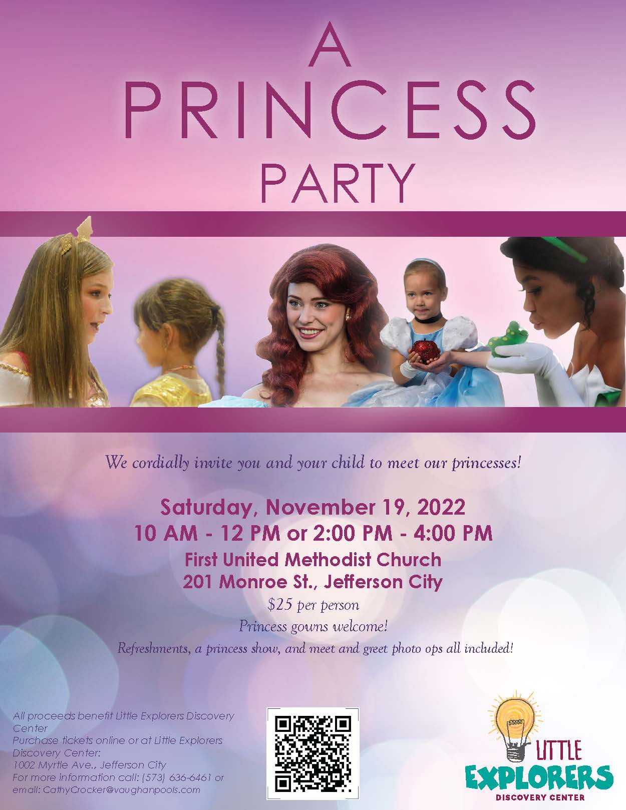 LEDC Princess Party Fundraiser